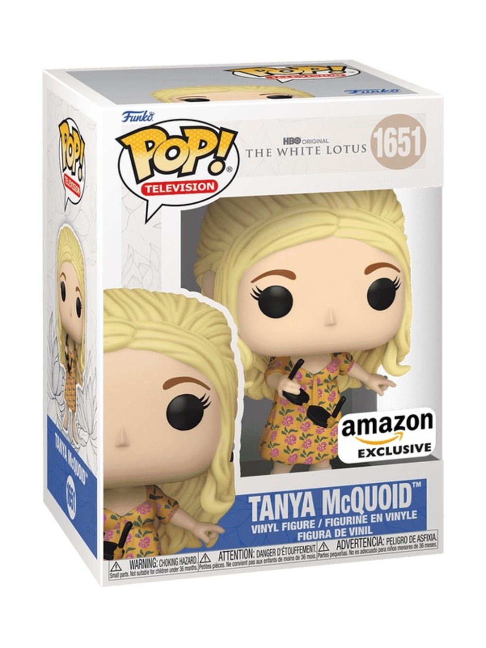 Funko Pop! Television Tanya McQuoid Vinyl Figure - Yellow Floral Dress & Sunnies